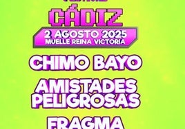 Los 90 aterrizan en Cádiz: día, entradas y artistas