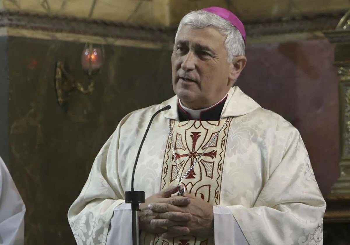 El obispo de Cádiz, Rafael Zornoza