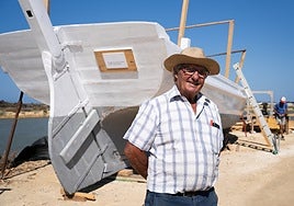 Ramón Abad, el último carpintero de ribera de Chiclana