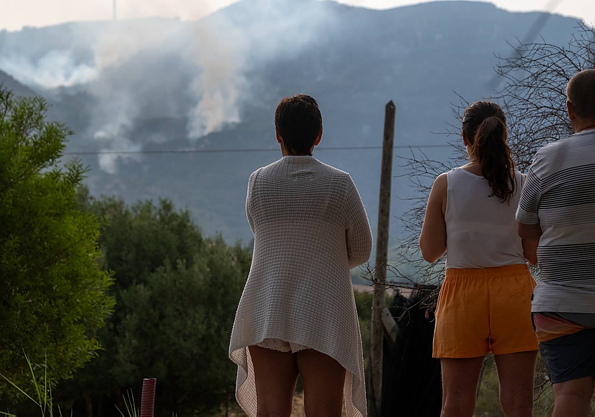 Incendio en Tarifa