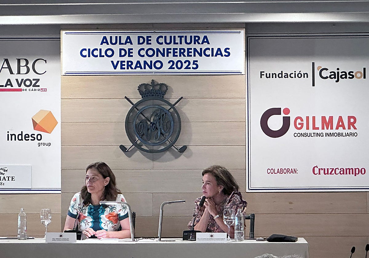 Miriam González, fundadora de España Mejor, interviene en el Aula de Cultura de Vista Hermosa