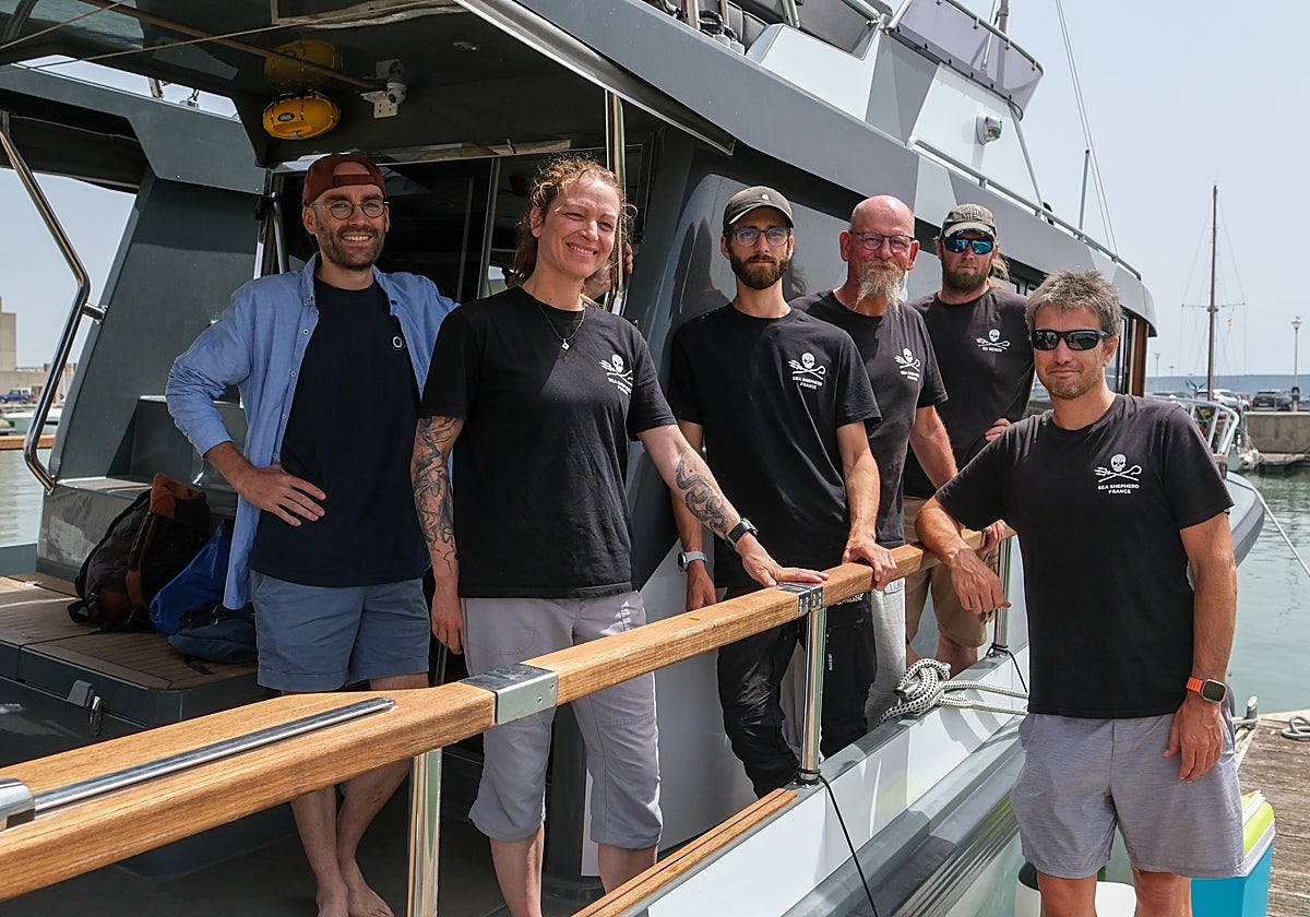 Thomas y la tripulación del 'Walrus'