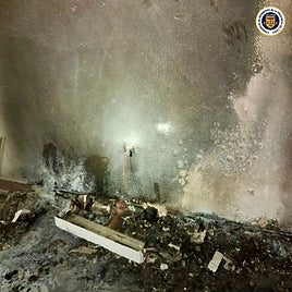 Incendio en una vivienda de San Fernando