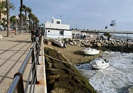 Trágica muerte de un hombre en el espigón de debajo del Puente de la Constitución de Cádiz