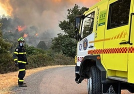 Los bomberos de Cádiz, una marea de valor que viajó a Galicia para frenar las llamas de los incendios