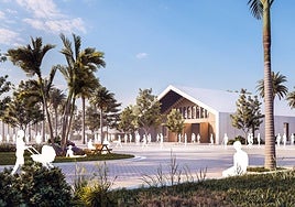 Las obras del parque de La Magdalena en San Fernando avanzan a buen ritmo