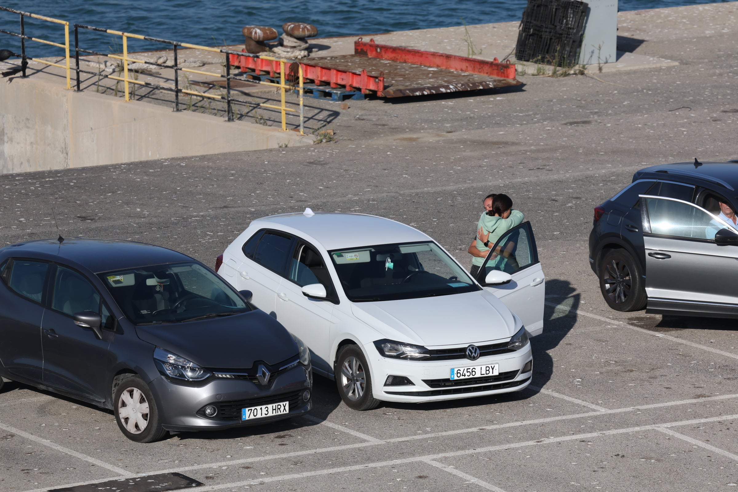 Así ha salido la salida del buque &#039;Galicia&#039; de la Base de Rota