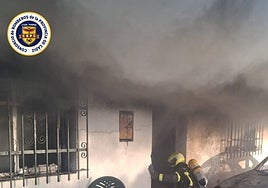 Un muerto en el incendio de una vivienda en Chipiona