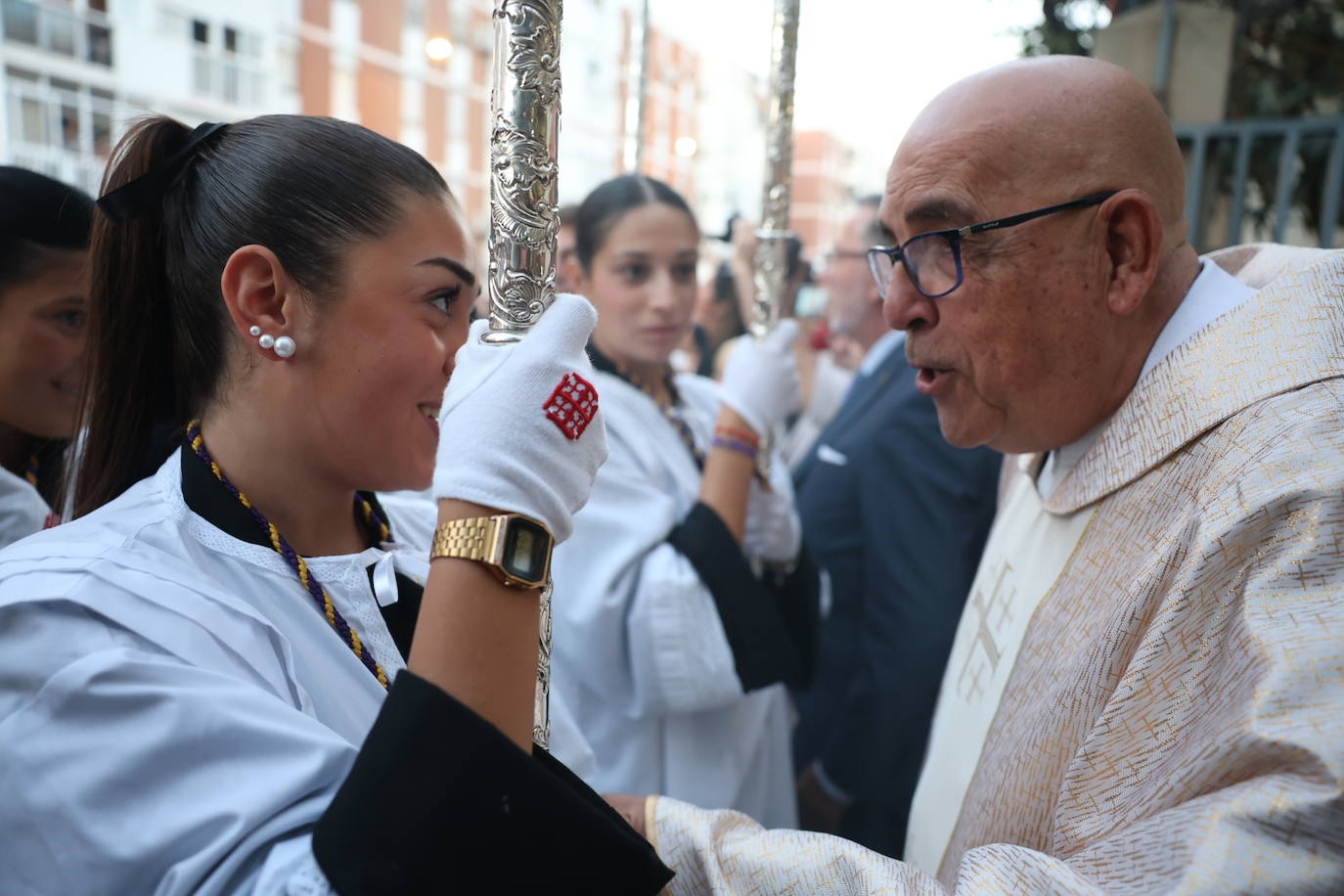 Fotos: Jesús Nazareno peregrina hacia la la Parroquia Nuestra Señora de Loreto