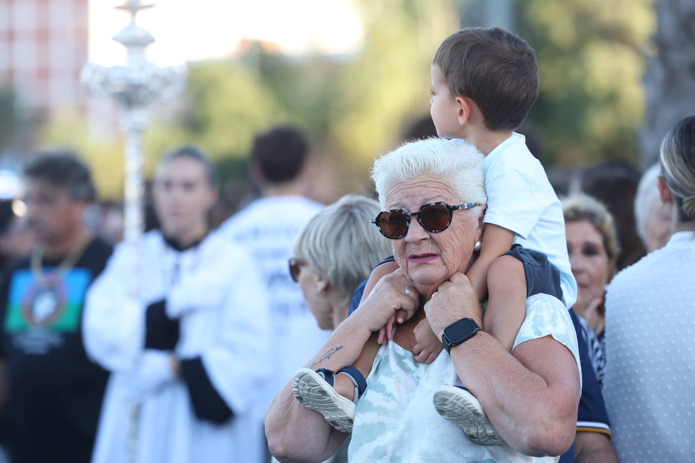 Fotos: Jesús Nazareno peregrina hacia la la Parroquia Nuestra Señora de Loreto