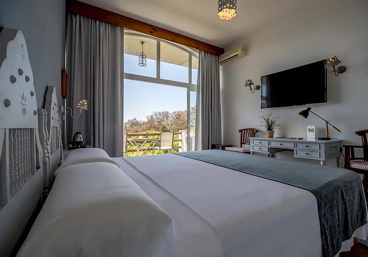 Imagen de una de las habitaciones del hotel