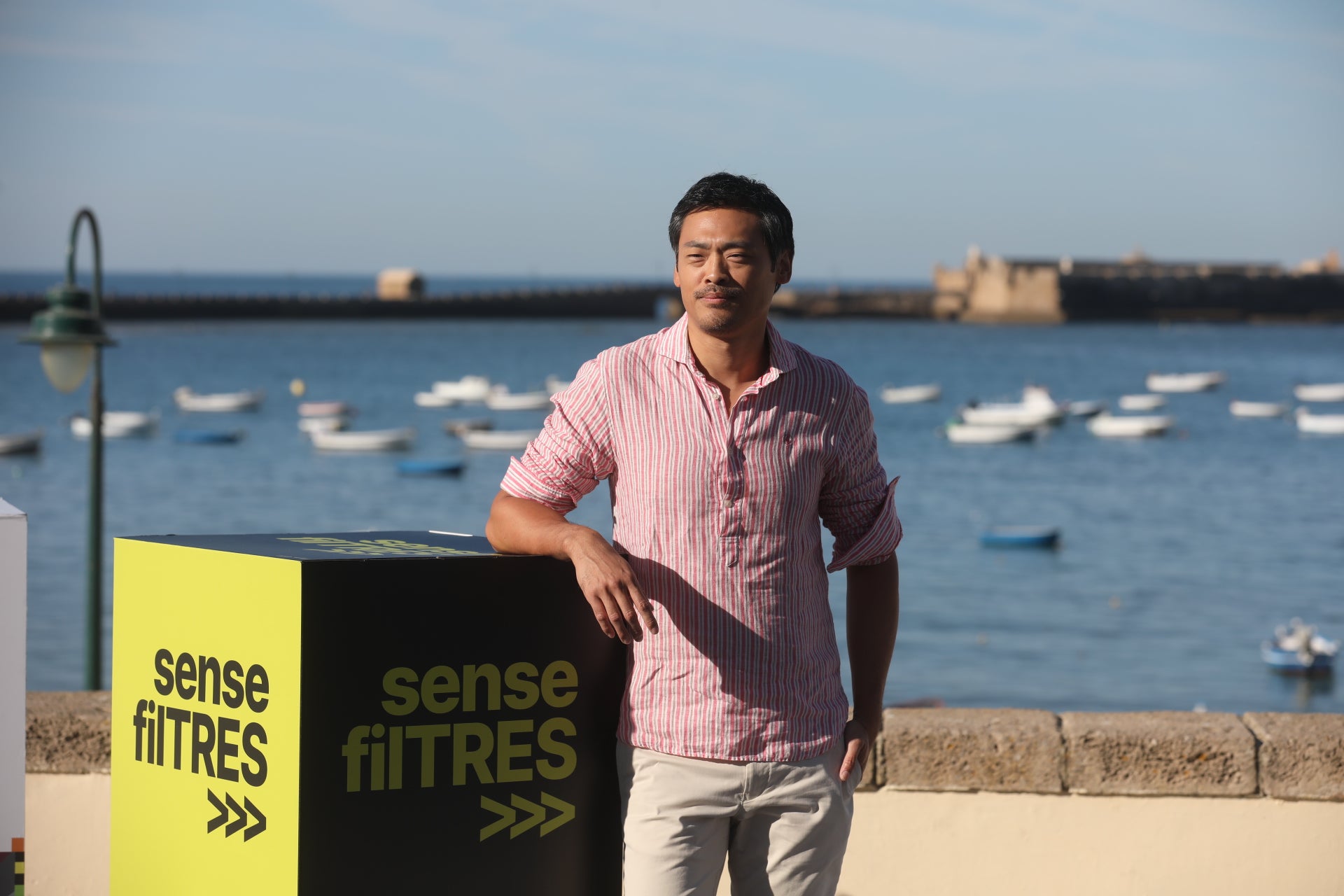 José Luis Moreno y Fernando Trueba, protagonistas del posado caletero este sábado