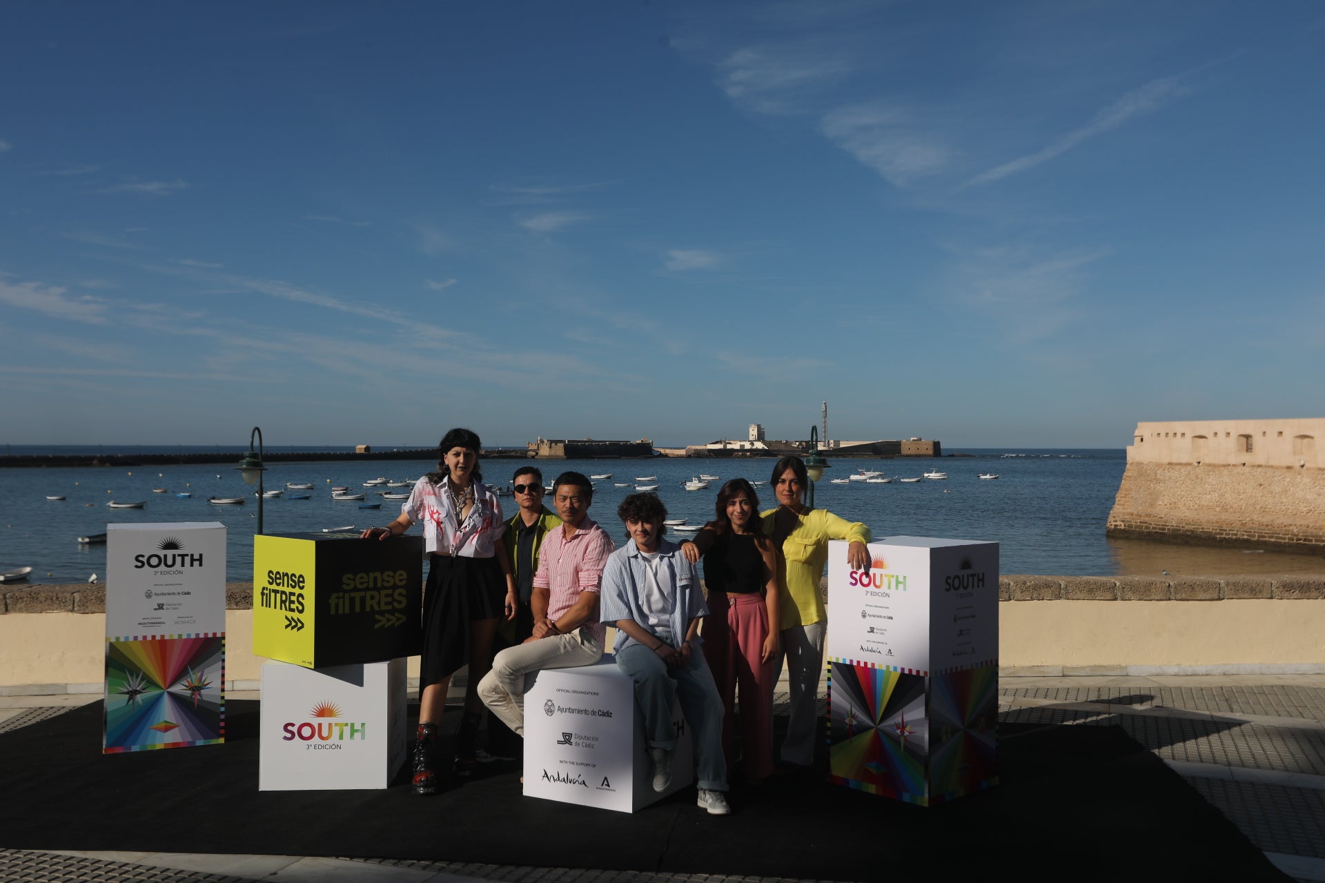 José Luis Moreno y Fernando Trueba, protagonistas del posado caletero este sábado