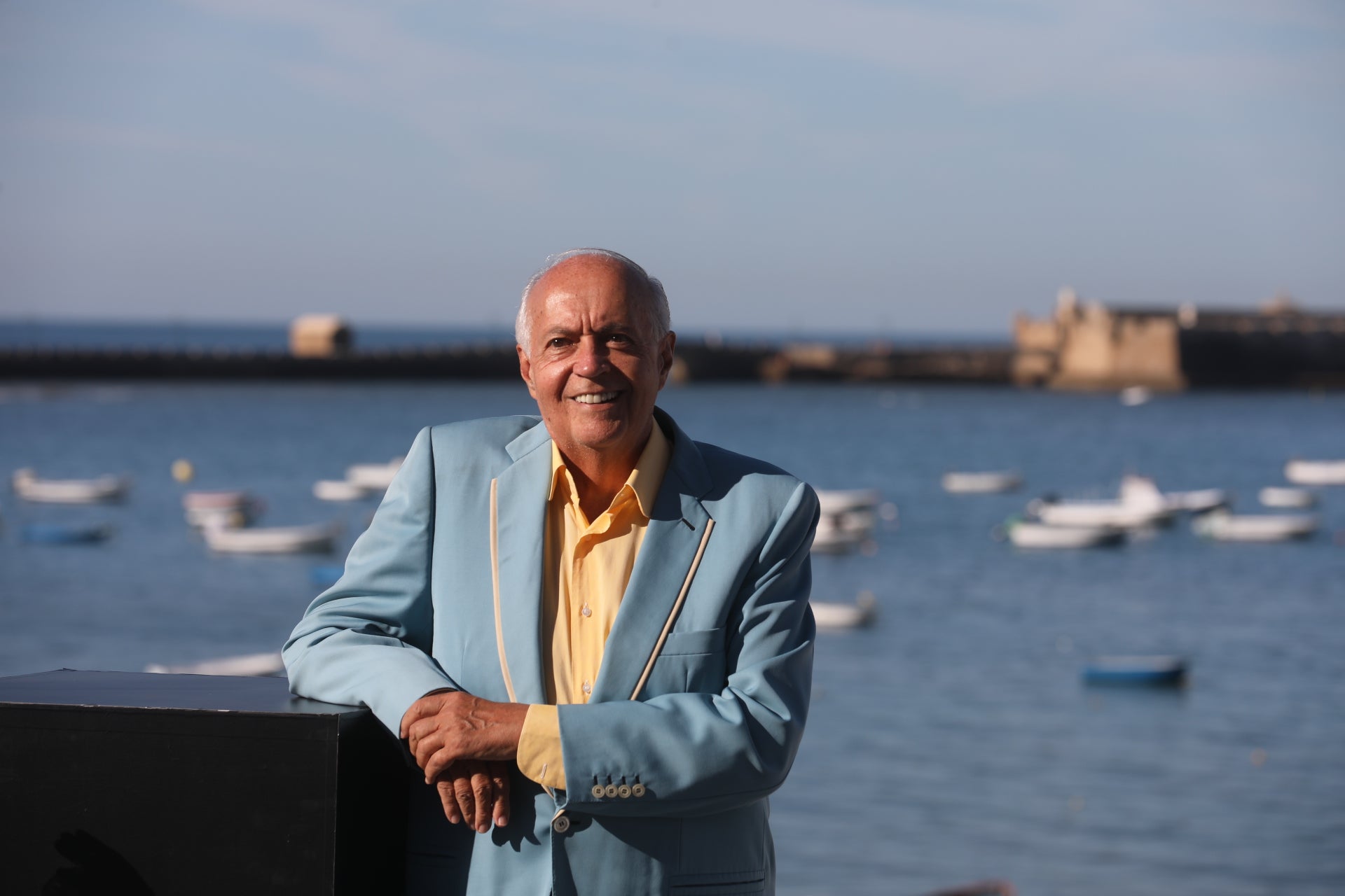 José Luis Moreno y Fernando Trueba, protagonistas del posado caletero este sábado