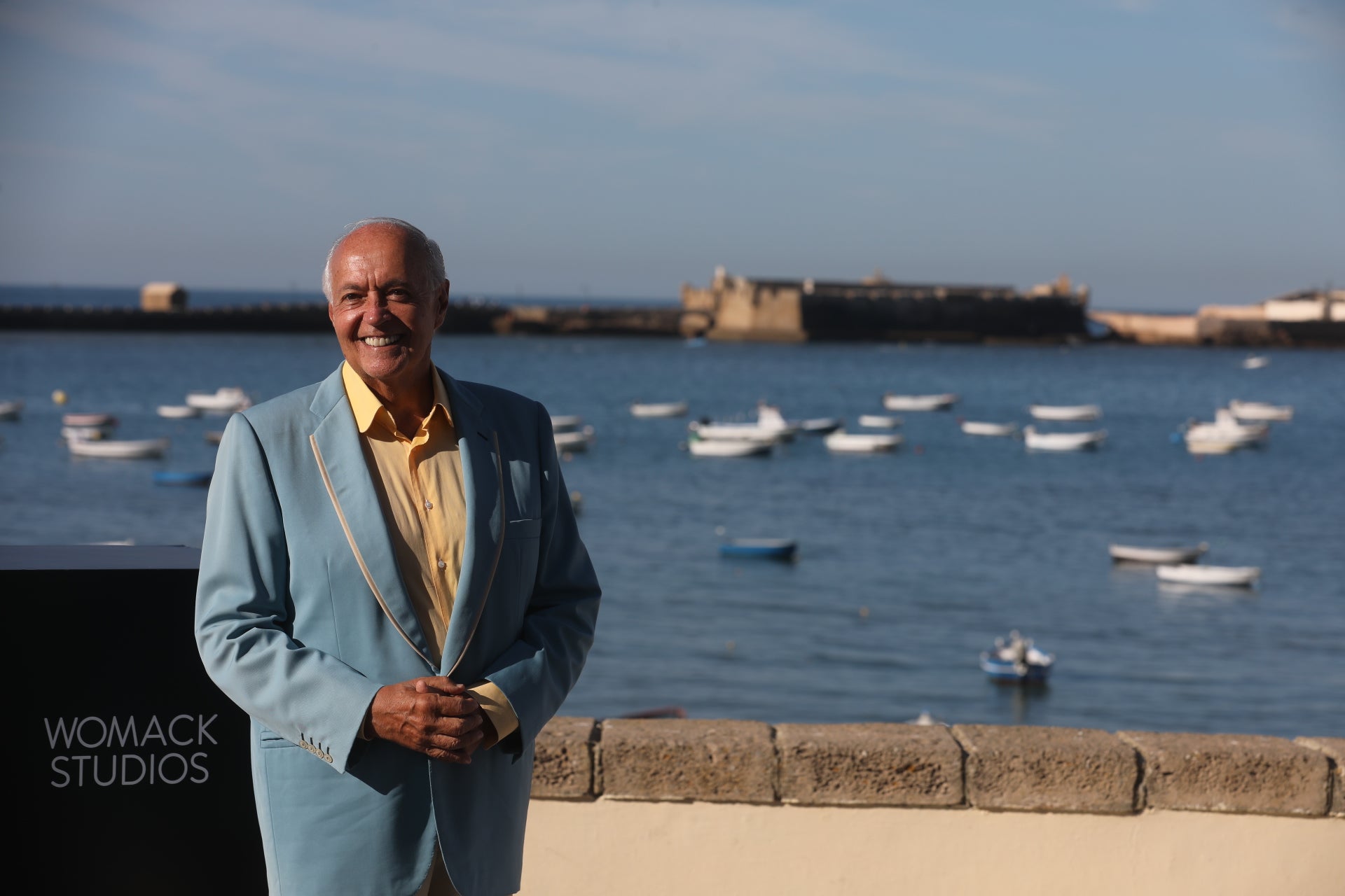 José Luis Moreno y Fernando Trueba, protagonistas del posado caletero este sábado