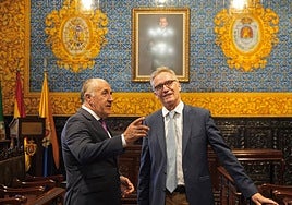 El alcalde de Algeciras recibe al embajador británico en España y vuelve a reclamar información sobre el acuerdo con Gibraltar