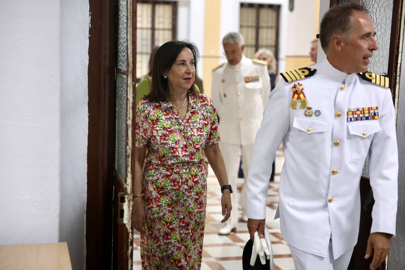 Fotos: Margarita Robles inaugura el curso académico en la Escuela de Suboficiales de la Armada en San Fernando