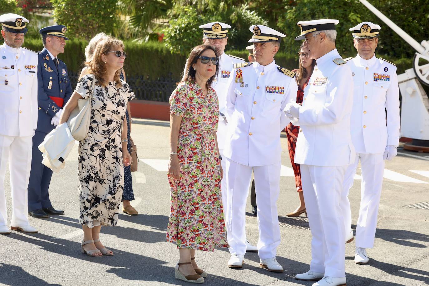Fotos: Margarita Robles inaugura el curso académico en la Escuela de Suboficiales de la Armada en San Fernando