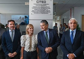 Antonio Sanz inaugura el Centro de Innovación y Tecnología para el Desarrollo Empresarial (CITED) en Jerez