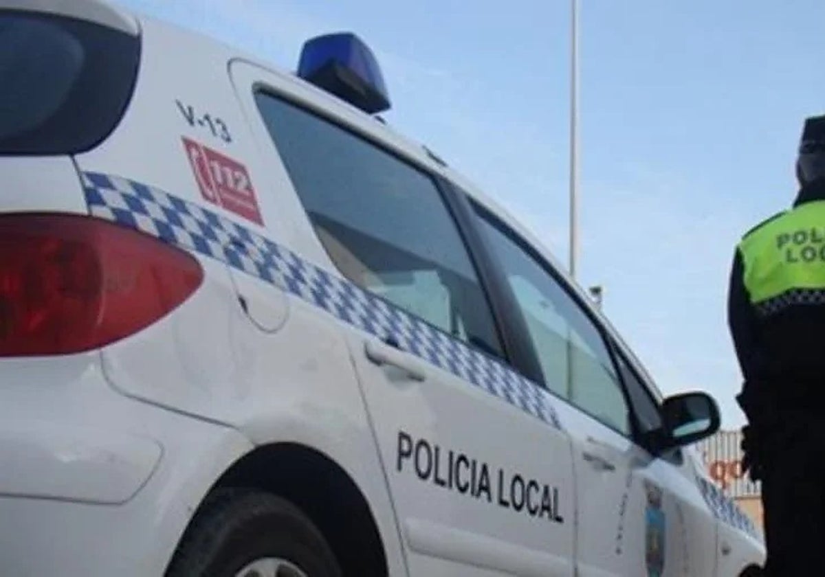 Policía local en Chiclana