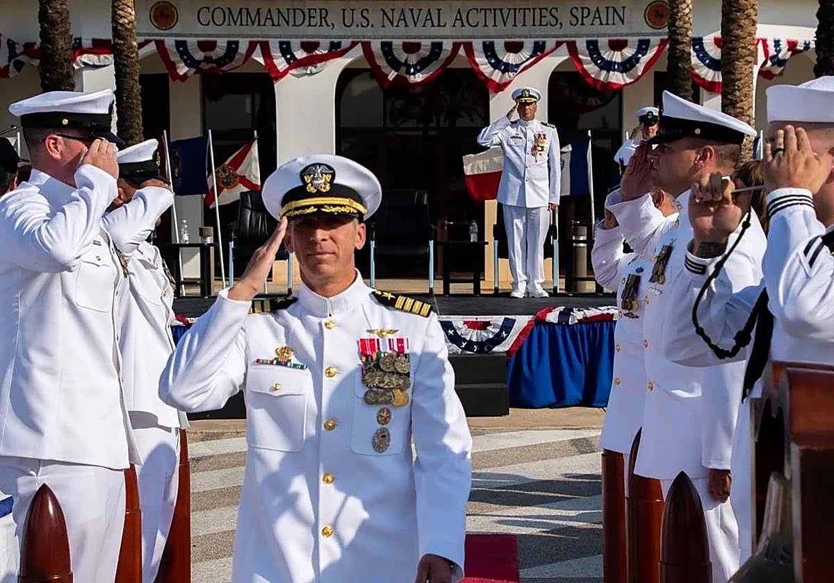 Imagen de archivo de los militares estadounidenses en Rota