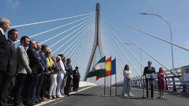 Fotos: Las imágenes de la inauguración del puente de la Constitución de Cádiz