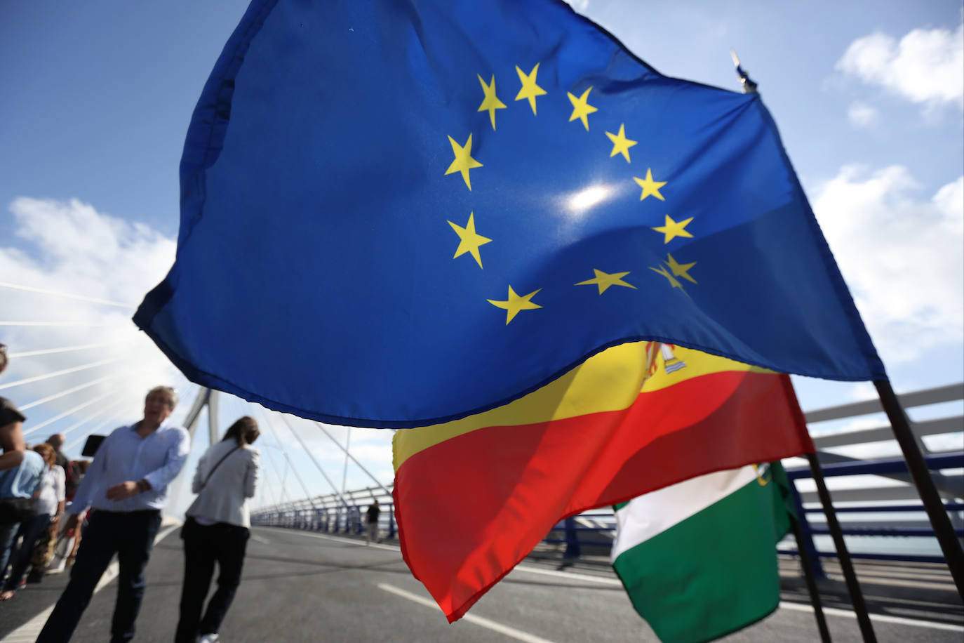 Fotos: Las imágenes de la inauguración del puente de la Constitución de Cádiz