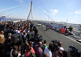 Fotos: Las imágenes de la inauguración del puente de la Constitución de Cádiz