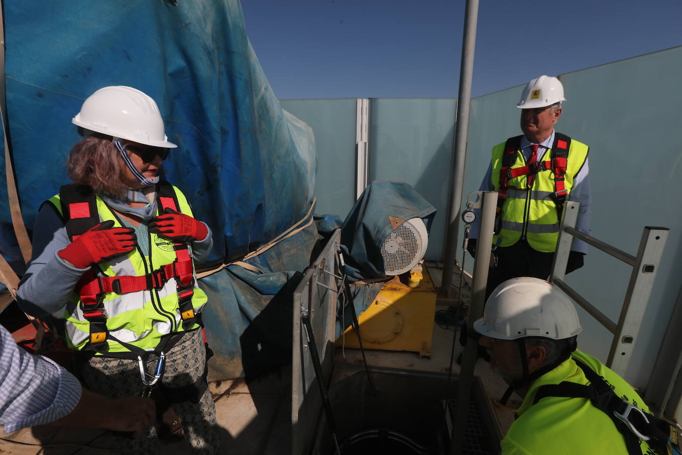 Fotos: La Bahía de Cádiz desde el punto más alto del puente de la Constitución de 1812, el imponente viaje al &#039;cielo&#039;