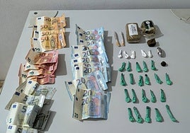 Pillado individuo de 65 años con hachís y cocaína en Los Caños