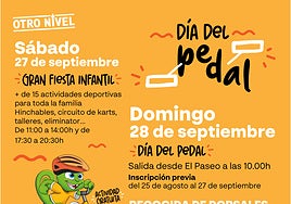 El Paseo y El Puerto de Santa María ultiman los preparativos para celebrar el 'Día del Pedal' este domingo