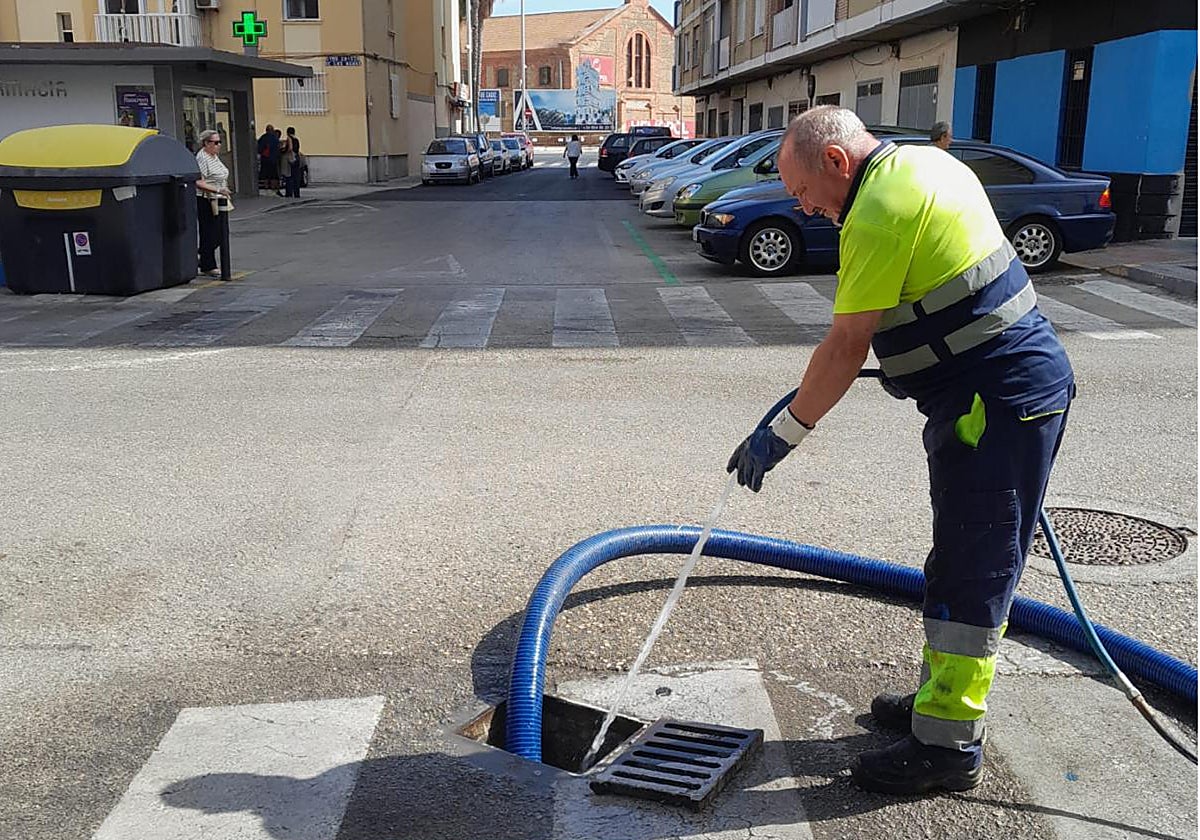 Limpieza extraordinaria en Cádiz.