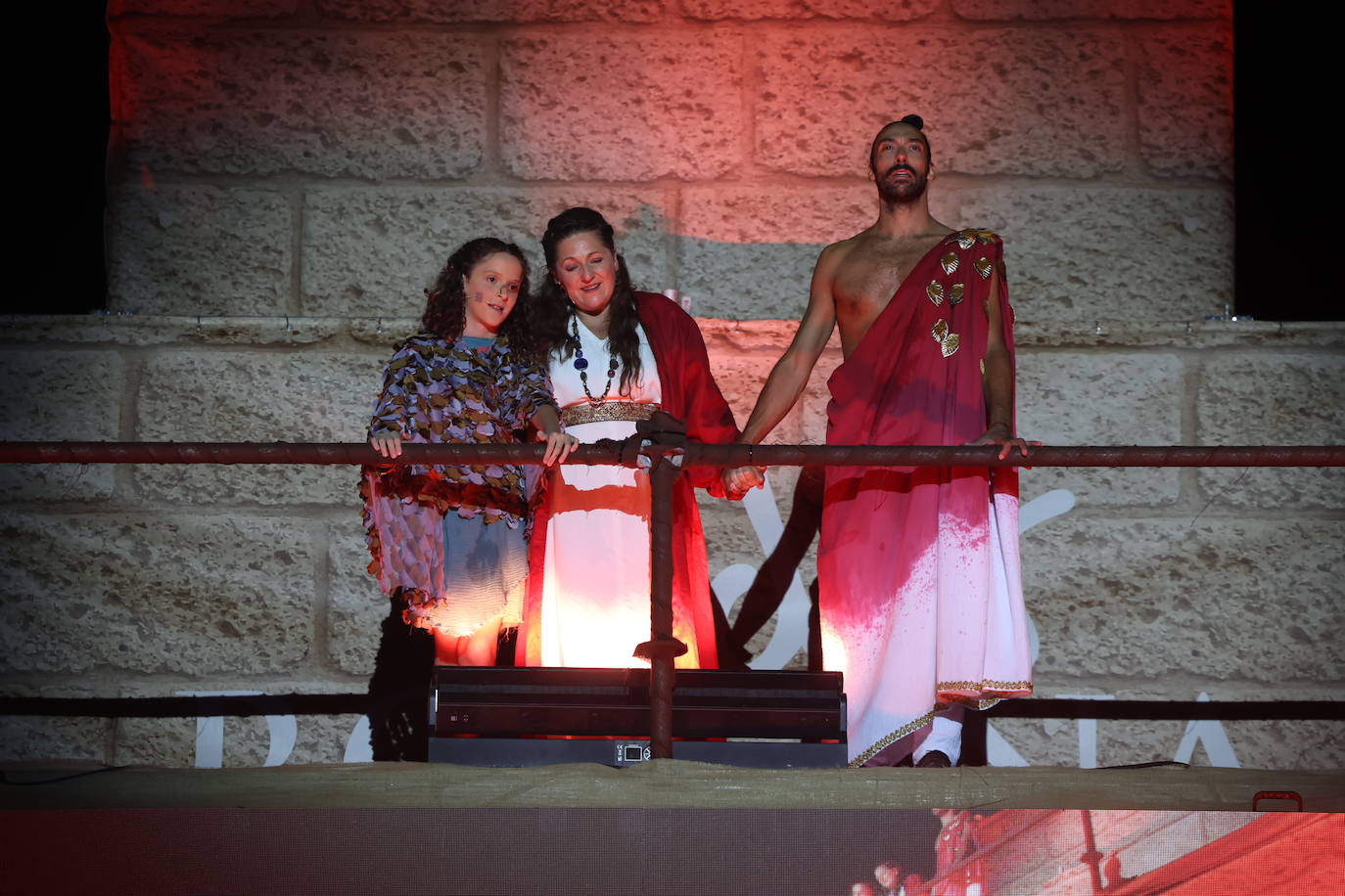 Las imágenes del espectáculo de &#039;Foedus, Gaditanorum&#039; en Cádiz