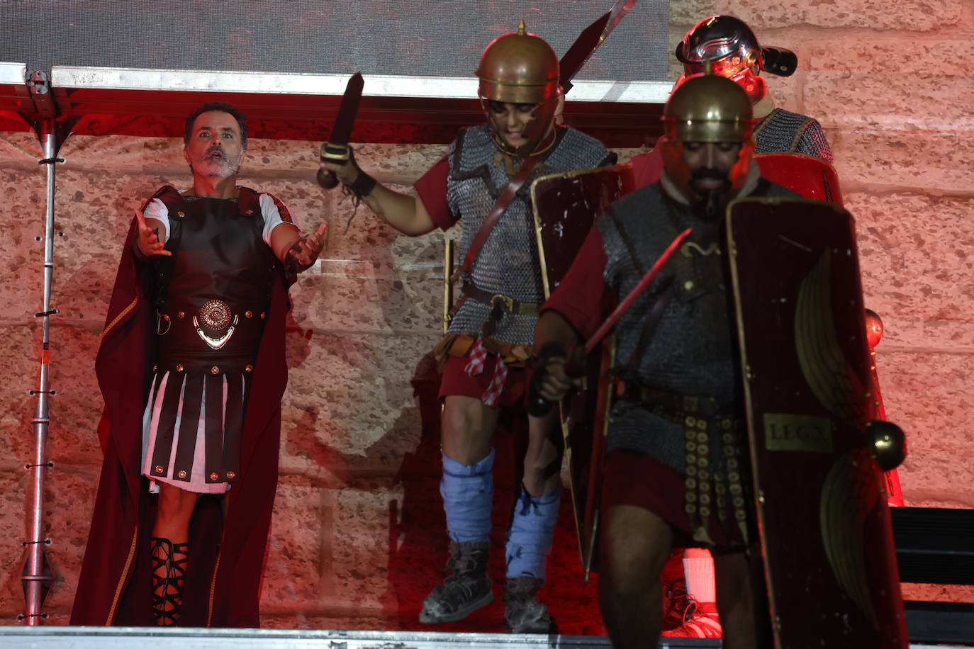 Las imágenes del espectáculo de &#039;Foedus, Gaditanorum&#039; en Cádiz