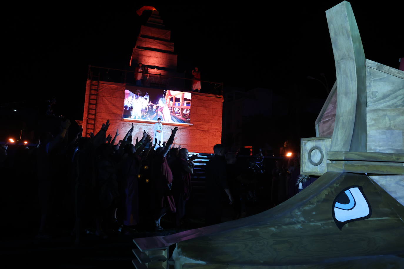 Las imágenes del espectáculo de &#039;Foedus, Gaditanorum&#039; en Cádiz