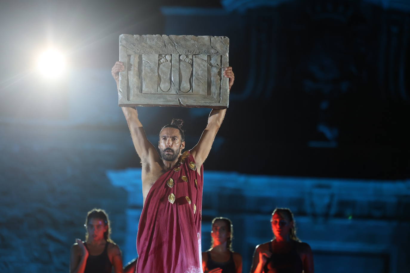 Las imágenes del espectáculo de &#039;Foedus, Gaditanorum&#039; en Cádiz