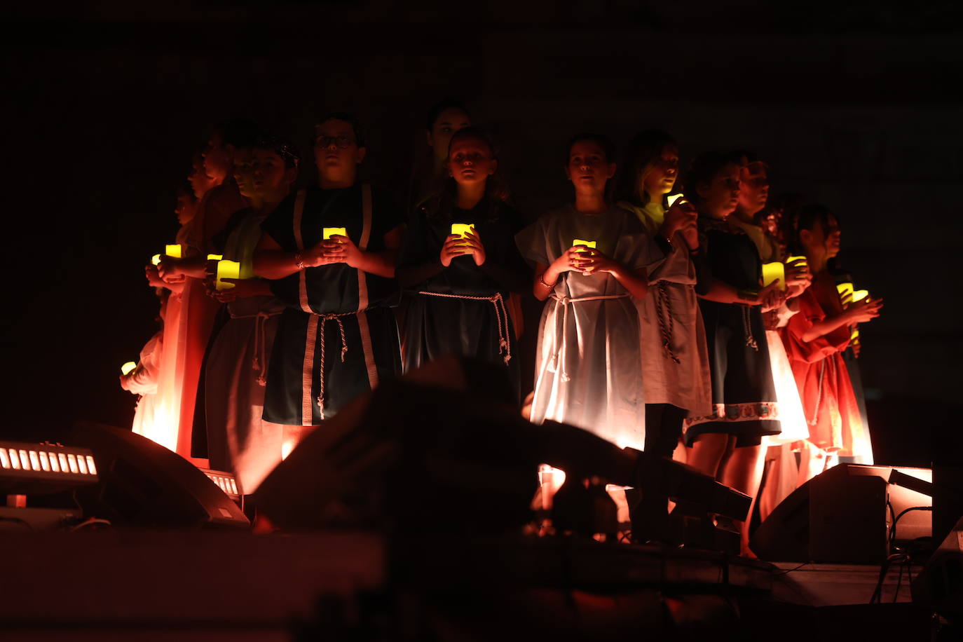 Las imágenes del espectáculo de &#039;Foedus, Gaditanorum&#039; en Cádiz