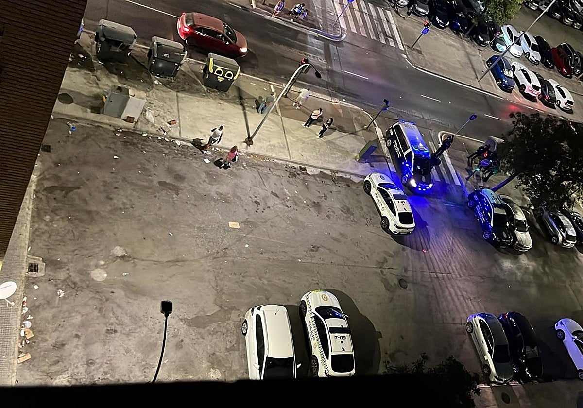 Gran despliegue policial en Jerez: Armas, drogas y dos detenidos en la zona sur de la ciudad