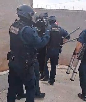 Imagen secundaria 2 - Desmantelan una plantación de marihuana enterrada bajo una granja dedicada a la cría de pavos en Sanlúcar