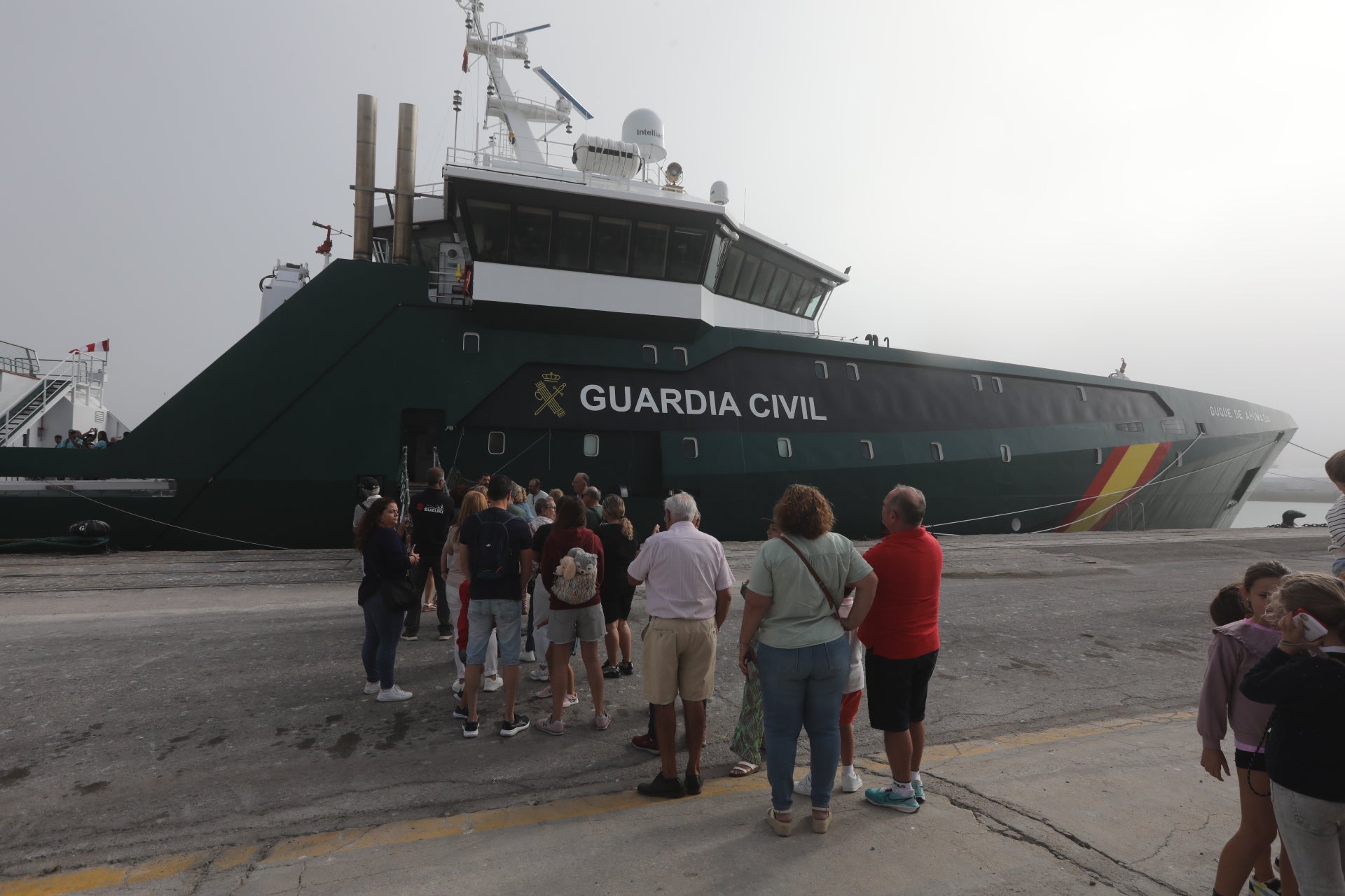Fotos: Jornada de puertas abiertas en el &#039;Duque de Ahumada&#039; de la Guardia Civil en Cádiz