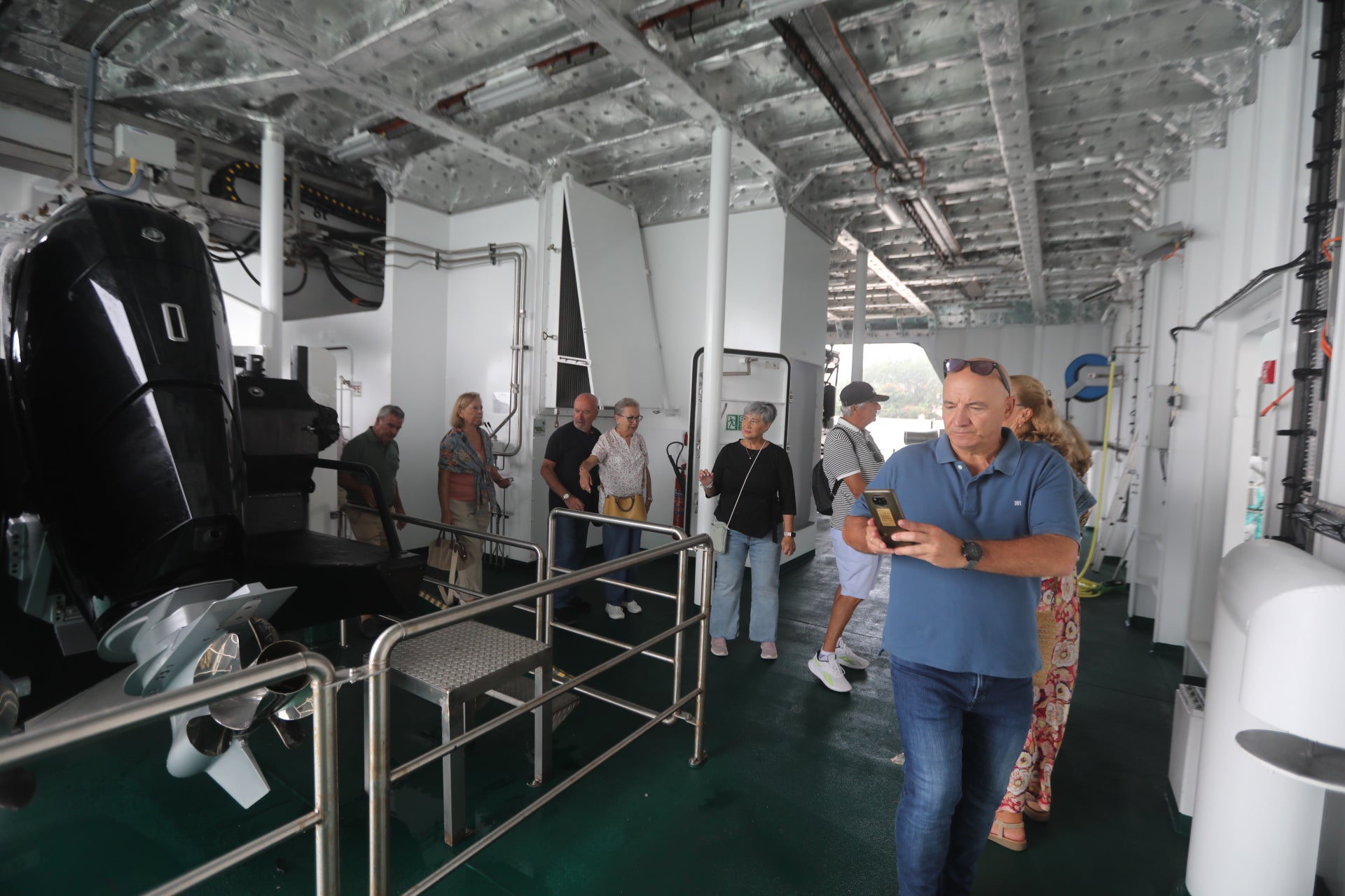 Fotos: Jornada de puertas abiertas en el &#039;Duque de Ahumada&#039; de la Guardia Civil en Cádiz