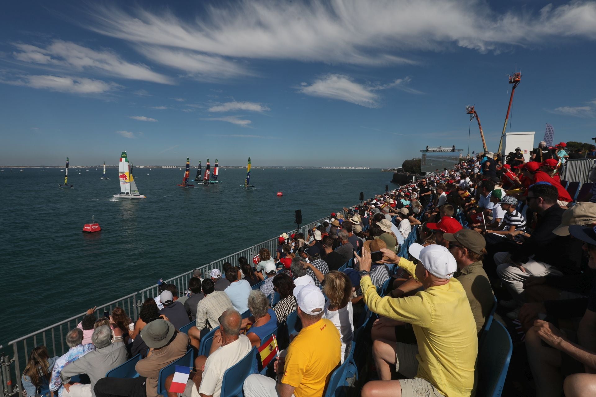Fotos: Gran ambiente en el cierre de la SailGP 2025 en Cádiz