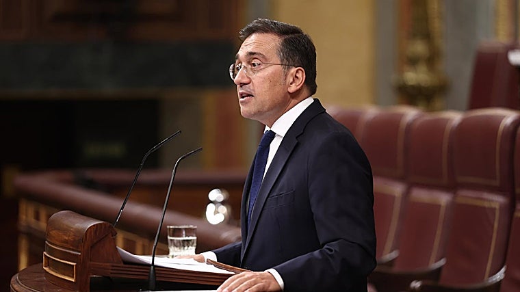 El ministro de Exteriores, Unión Europea y Cooperación, José Manuel Albares