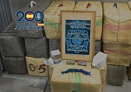 Alijo en el muelle de Gallineras: la Policía y la Guardia Civil incautan 727 kilos de hachís en San Fernando
