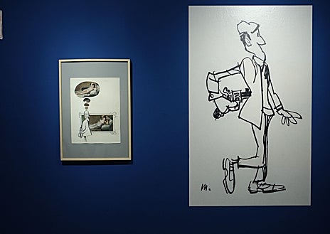 Imagen secundaria 1 - La Fundación Cajasol acoge una exposición del humorista gráfico Antonio Mingote en Cádiz