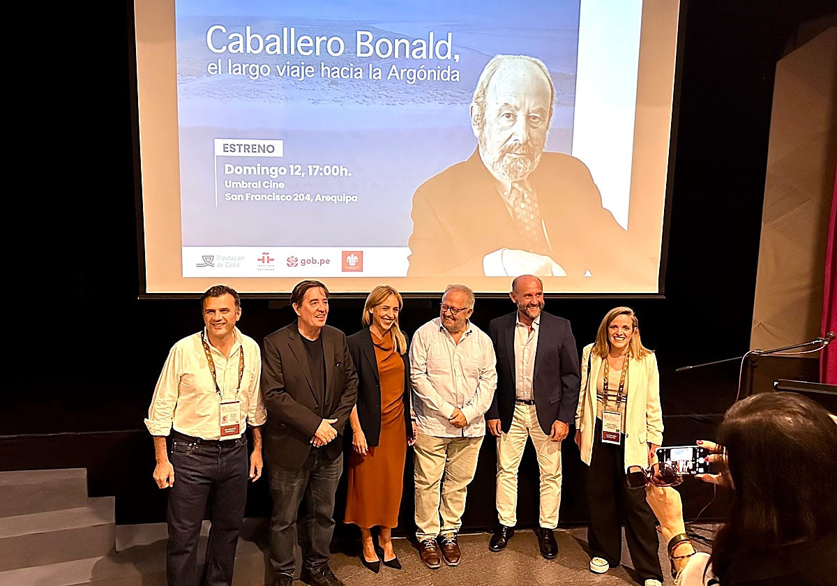 Presentación del documental en Arequipa