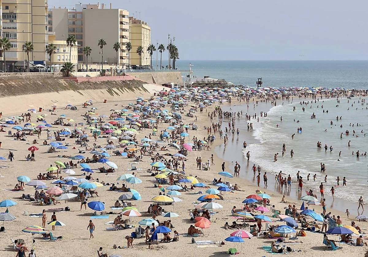 Playa de Santa María del Mar de Cádiz