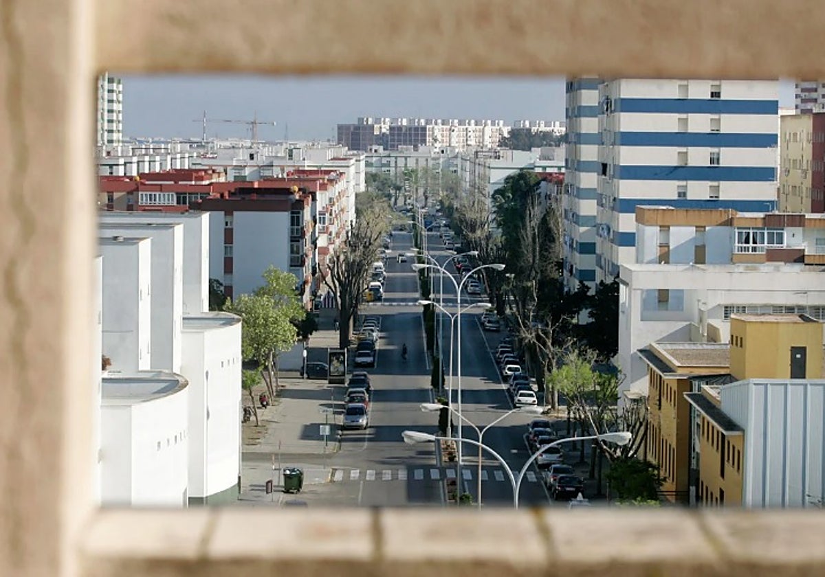 Barriada de La Paz, en foto de archivo.