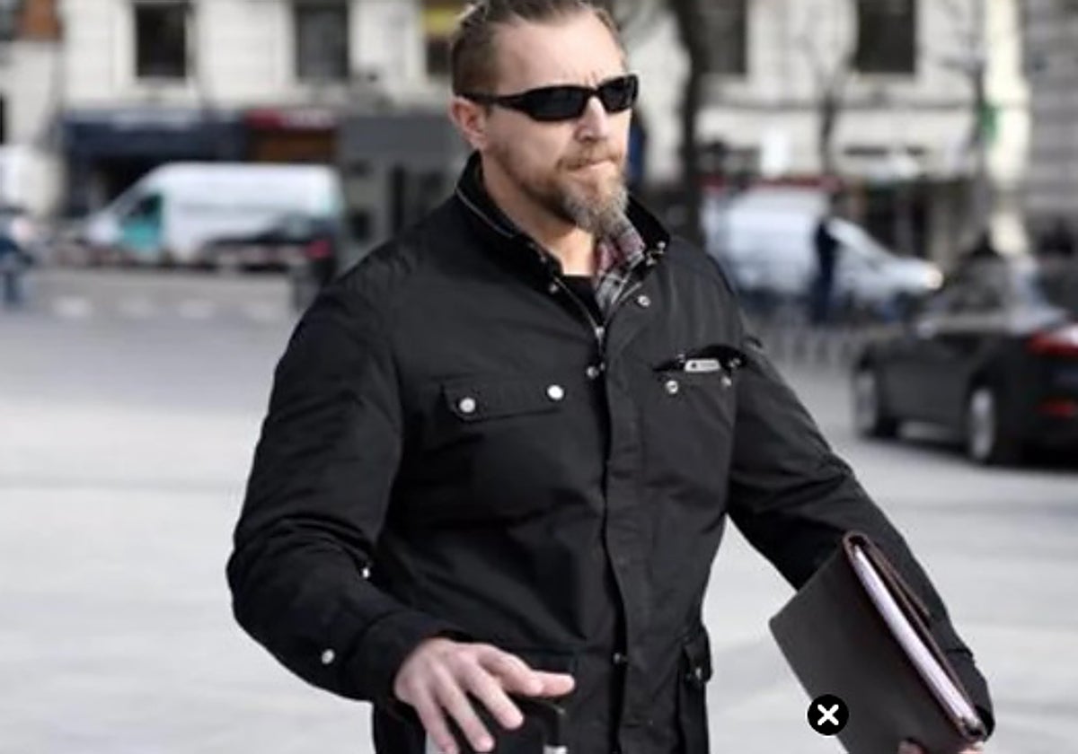 El propietario de Undercover Global, David Morales, tras comparecer a petición propia en la Audiencia Nacional.