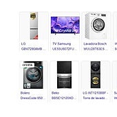 Clonó la web de una tienda de electrodomásticos